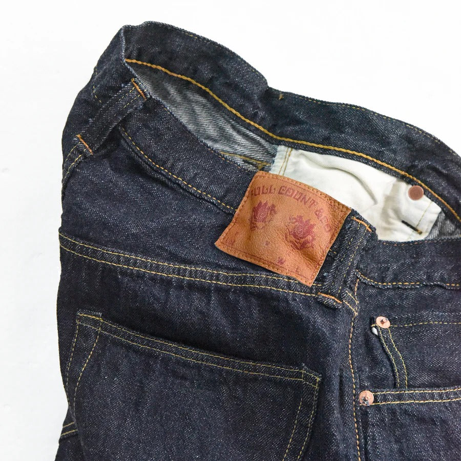 FullCount 0105SSW - Wide Denim (Super Smooth) 11.5oz Indigo Blue