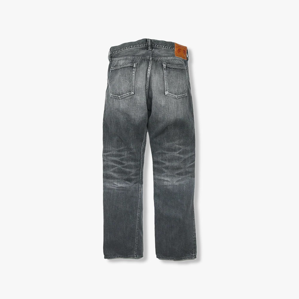 FullCount 1108BKSSHW - Slim Straight Black Denim Dartford (Super Smooth) 11.5oz.Black