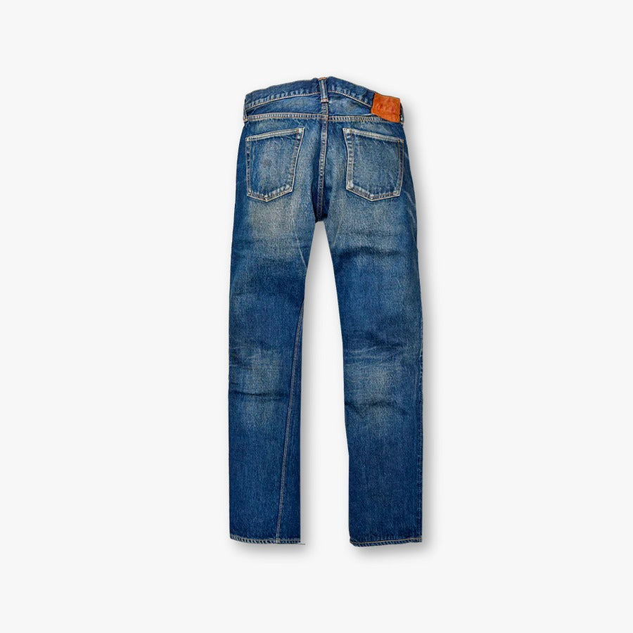 FullCount 1344-1108 - "More Than Real" Slim Straight Denim 13.7oz Indigo Blue