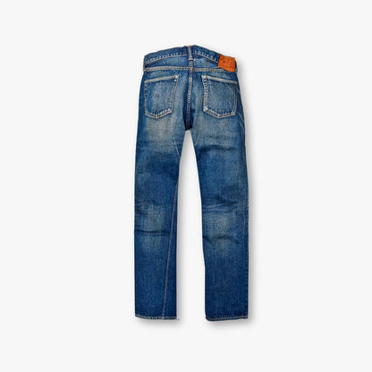 FullCount 1344-1108 - "More Than Real" Slim Straight Denim 13.7oz Indigo Blue