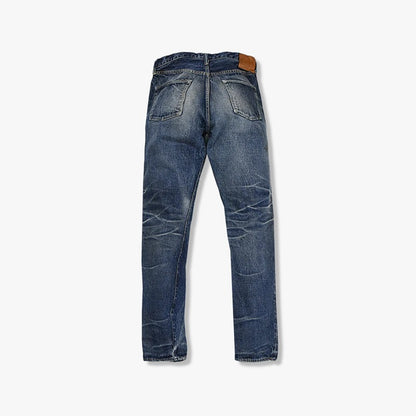 FullCount 1345-1110 - "Fear of The Dark" Tapered Denim 15.5oz Indigo Blue