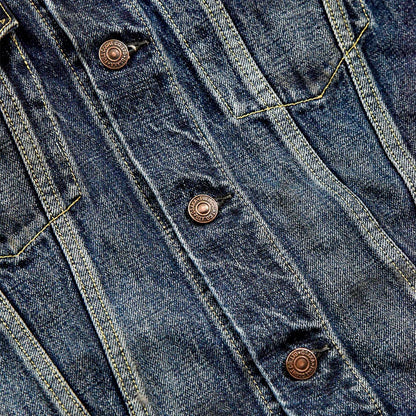 FullCount 2050-2101 - "Fear of The Dark" Type 3 15.5oz Indigo Blue