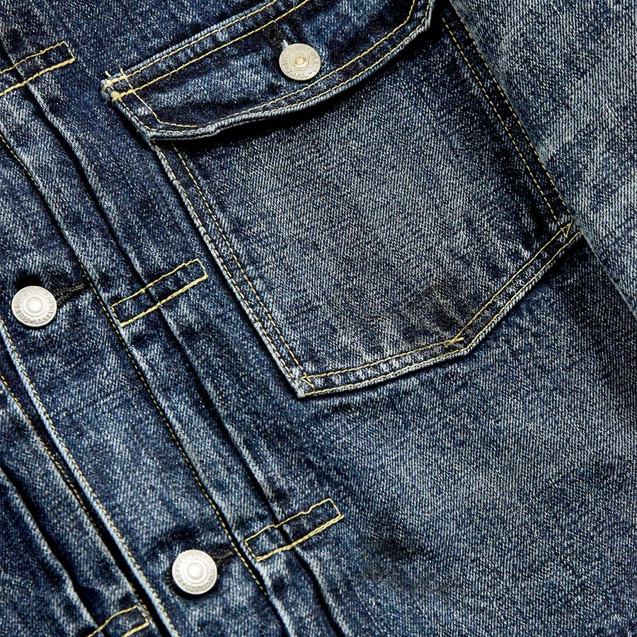 FullCount 2050-2107 - "Fear of The Dark" Type 1 15.5oz Indigo Blue 