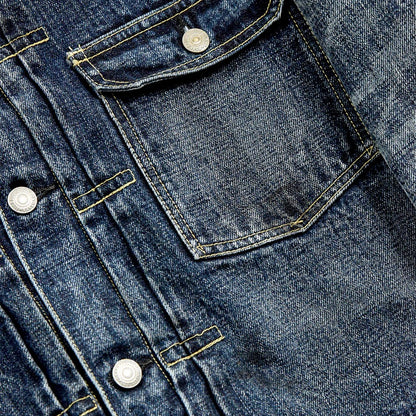 FullCount 2050-2107 - "Fear of The Dark" Type 1 15.5oz Indigo Blue 