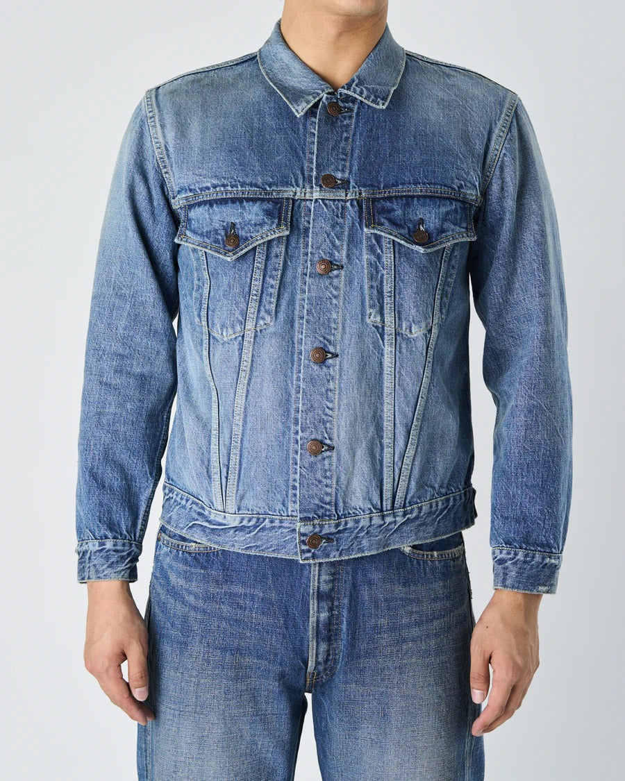 FullCount 2978-2101 - "Dartford" Jacket Type 3 13.7 oz Indigo Blue