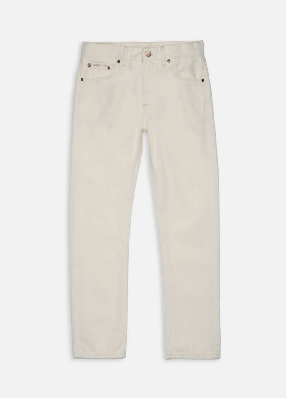 Gritty Jackson Ivory Selvage
