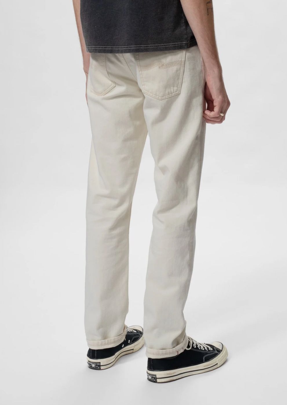 Gritty Jackson Ivory Selvage