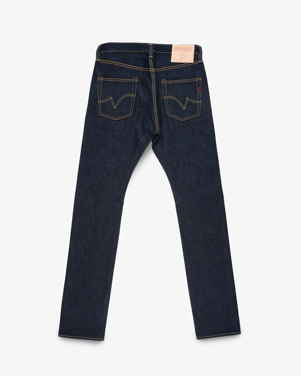 Iron Heart IH-555S-UHR 21/23oz Ultra Heavy Raw Selvedge Denim Slim Cut Jeans