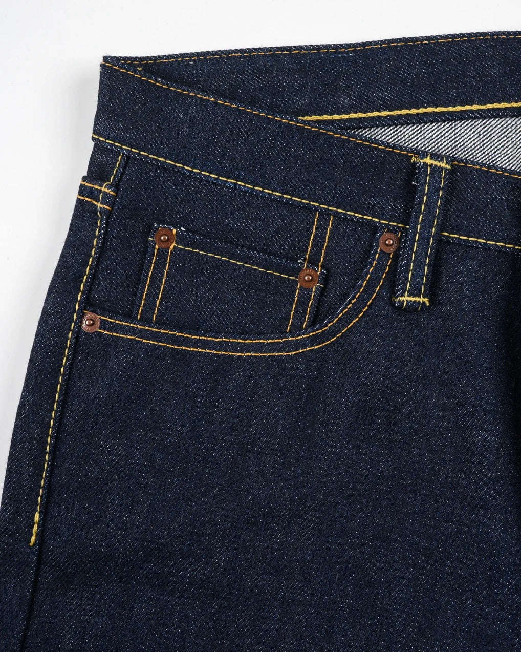 Iron Heart IH-555S-UHR 21/23oz Ultra Heavy Raw Selvedge Denim Slim Cut Jeans