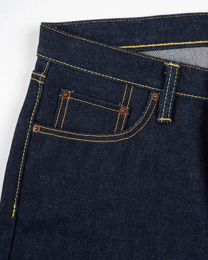 Iron Heart IH-555S-UHR 21/23oz Ultra Heavy Raw Selvedge Denim Slim Cut Jeans