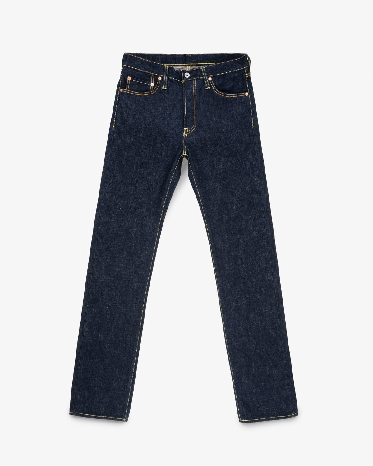 Iron Heart IH-666S-18 18oz Vintage Selvedge Denim Slim Straight Cut Jeans