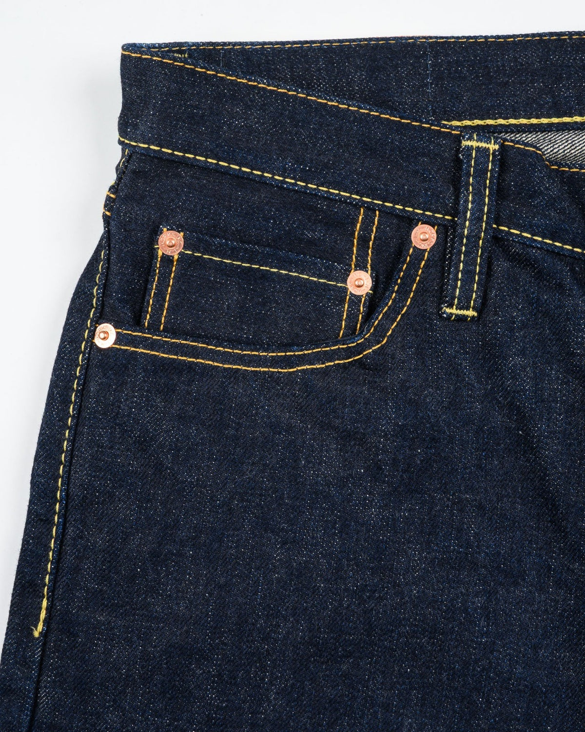 Iron Heart IH-666S-18 18oz Vintage Selvedge Denim Slim Straight Cut Jeans
