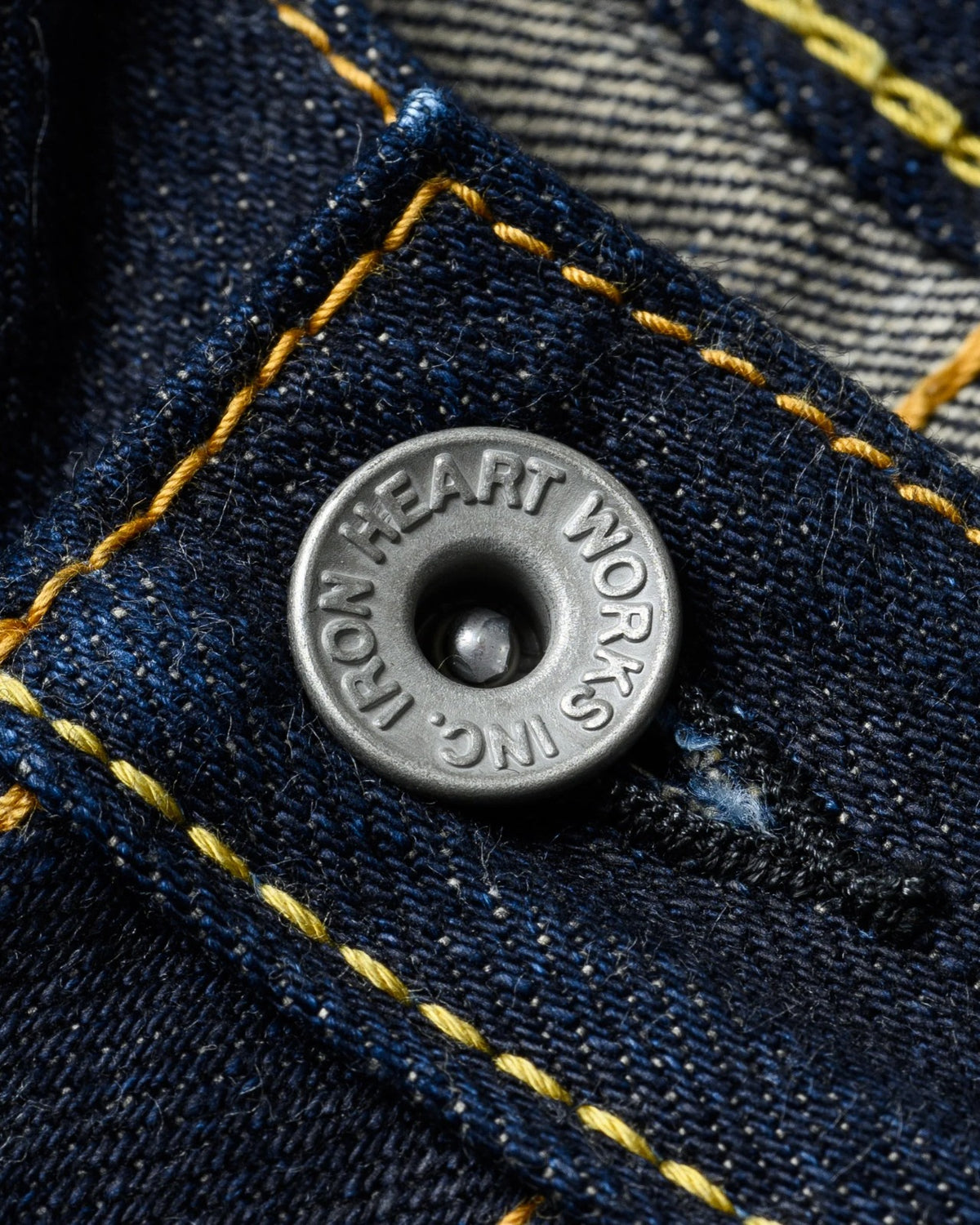 Iron Heart IH-666S-18 18oz Vintage Selvedge Denim Slim Straight Cut Jeans