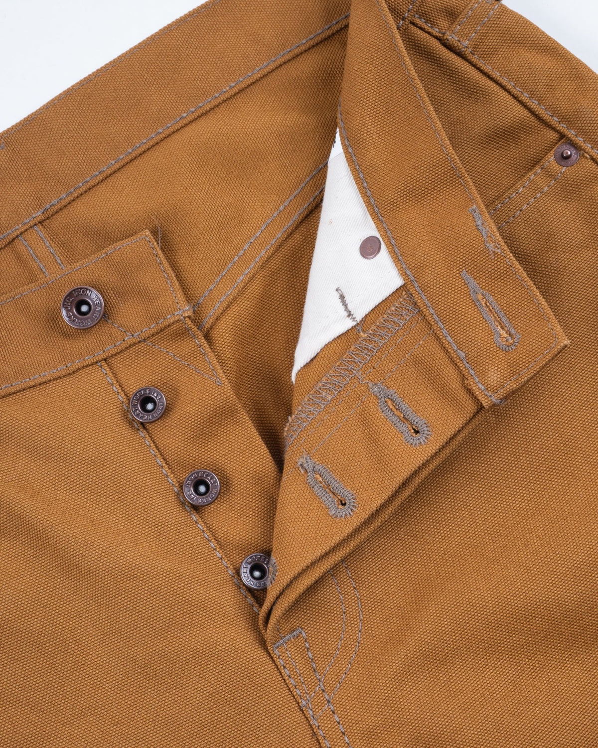Iron Heart IH-777D 17 Oz Duck Brown