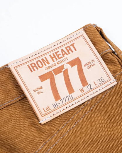 Iron Heart IH-777D 17 Oz Duck Brown