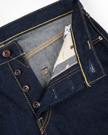 Iron Heart IH-777S-UHR 21/23oz Ultra Heavy Raw Selvedge Denim Slim Tapered Cut Jeans
