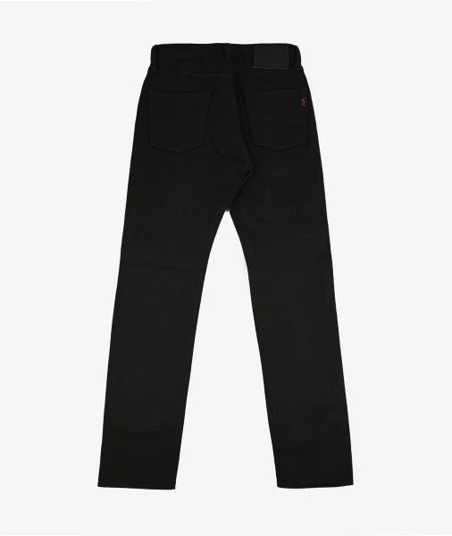 Iron Heart IH-888S-SB - 21oz Superblack (Non-Fade) Selvedge High Rise Tapered Denim