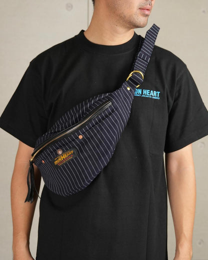 Iron Heart IHE-37W-BLK 12oz Wabash Waist Bag