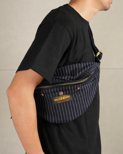 Iron Heart IHE-37W-BLK 12oz Wabash Waist Bag