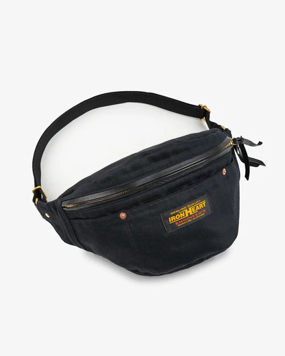 Iron Heart IHE-53 Whipcord Waist Bag - Black