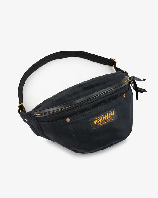 Iron Heart IHE-53 Whipcord Waist Bag - Black