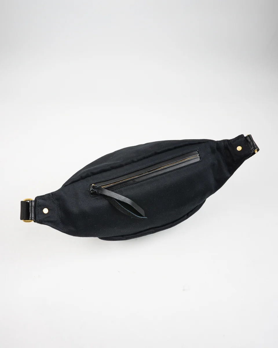 Iron Heart IHE-53 Whipcord Waist Bag - Black
