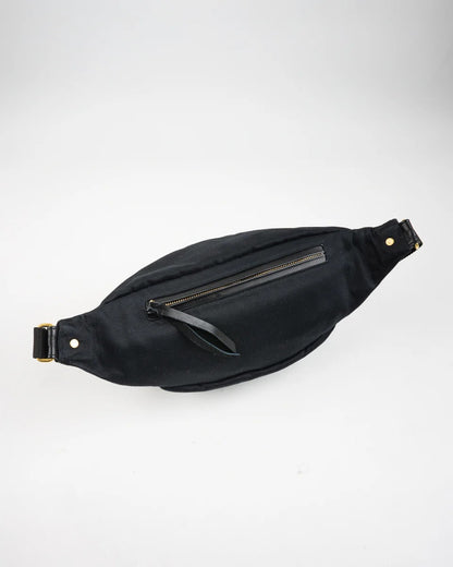 Iron Heart IHE-53 Whipcord Waist Bag - Black