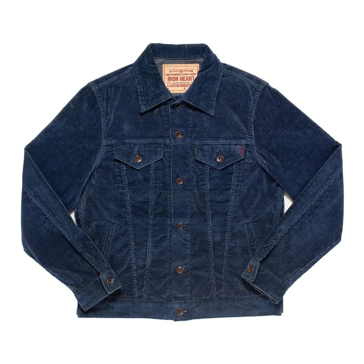Iron Heart IHJ-82 Indigo Corduroy