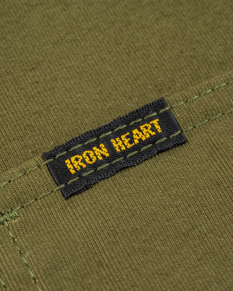Iron Heart IHSH-425 8oz Military Whipcord CPO Shirt - Olive