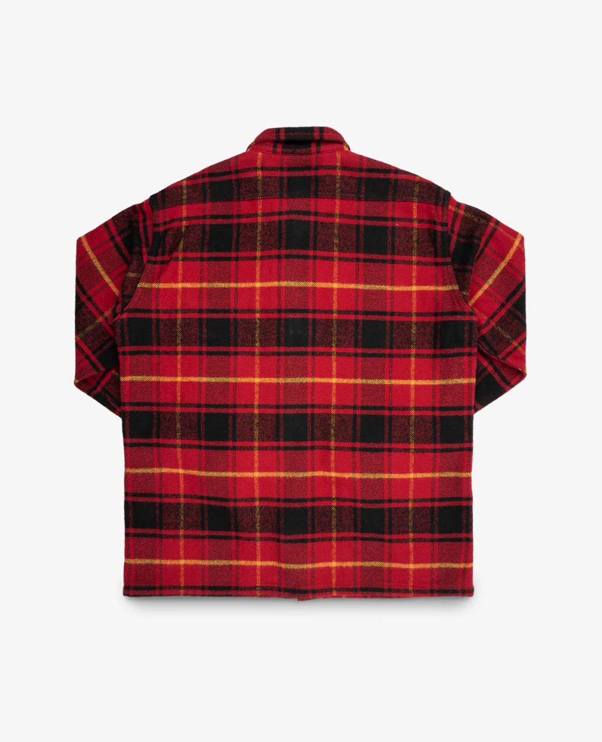 Iron Heart IHSH-433-RED Heavy Flannel Rider’s Overshirt