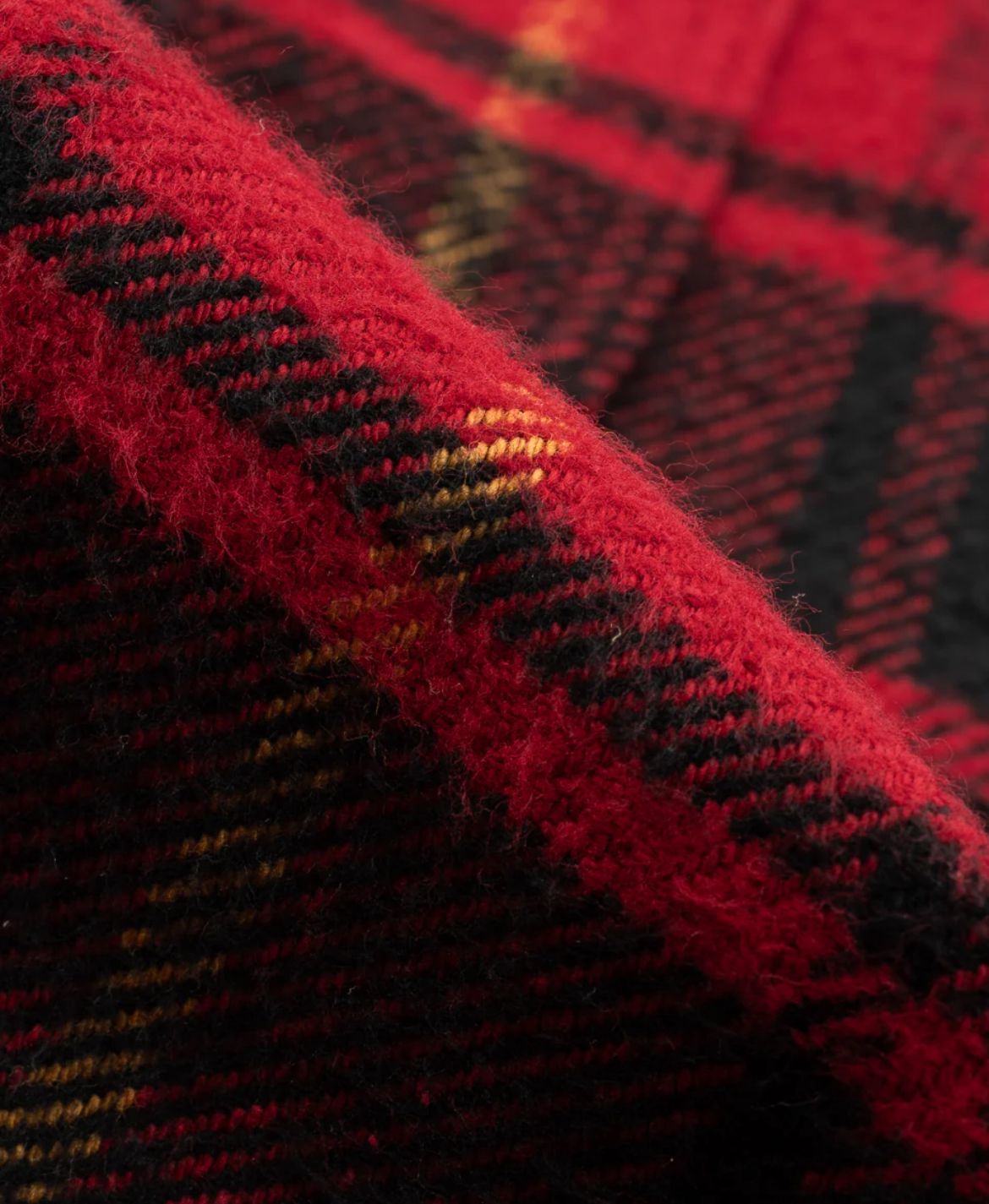 Iron Heart IHSH-433-RED Heavy Flannel Rider’s Overshirt