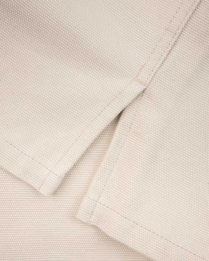 IRON HEART IHSH-423-IVO 13oz Oxford Cloth Work Overshirt - Ivory