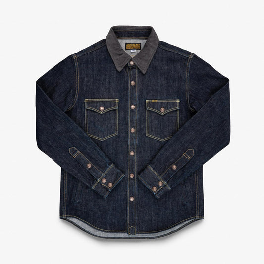 Iron Heart IHSH-427 16oz Selvedge Denim CPO Shirt