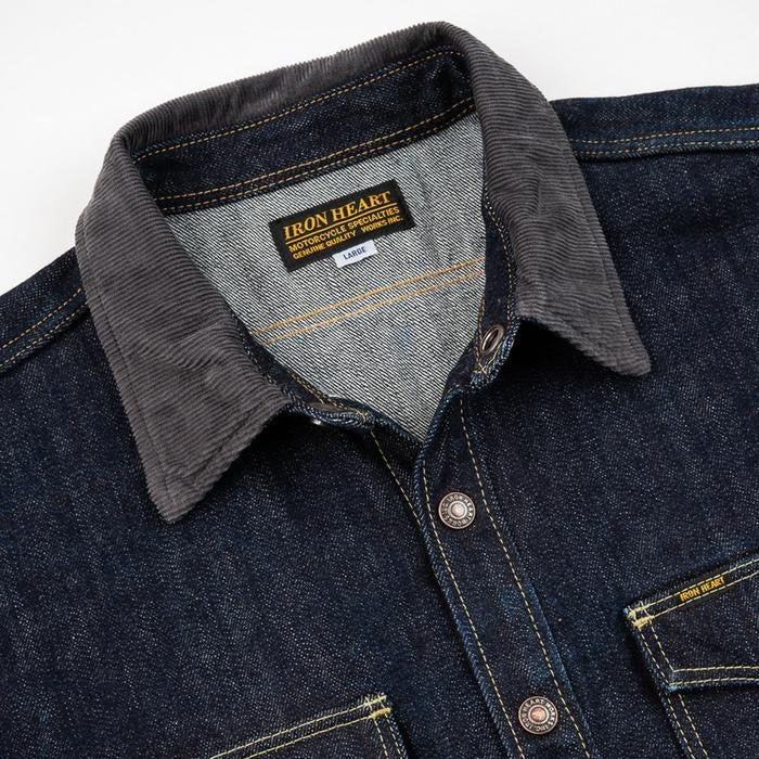 Iron Heart IHSH-427 16oz Selvedge Denim CPO Shirt