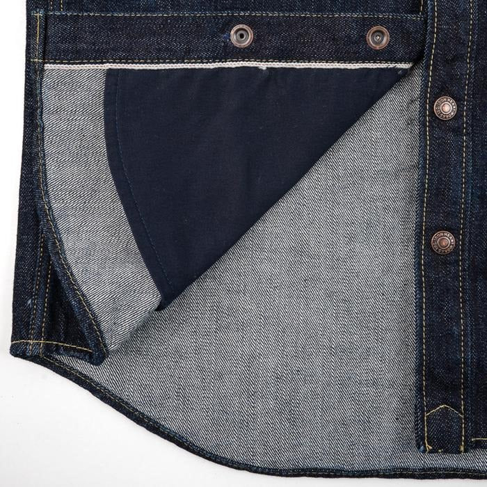 Iron Heart IHSH-427 16oz Selvedge Denim CPO Shirt