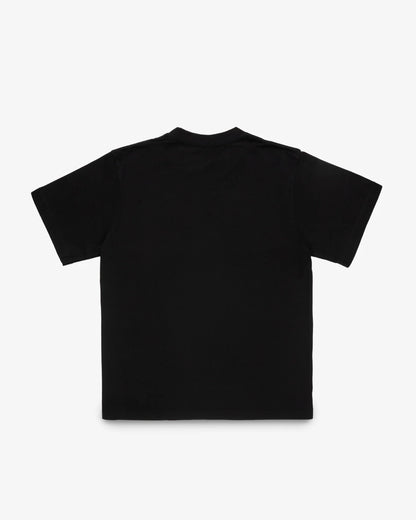 Iron Heart IHT-2602-BLK 7.5oz Printed Loopwheel Crew Neck T-Shirt - Black