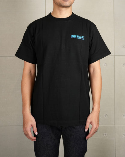 Iron Heart IHT-LIM-BLK 21oz Army Jakarta T-shirt