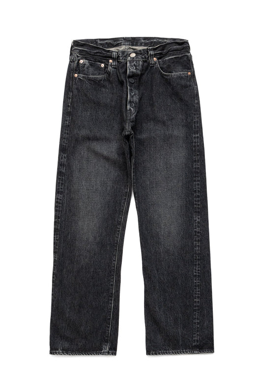 Sugar Cane SC42460H 14.25oz Black Denim 1947 Hard Wash Model Regular Straight