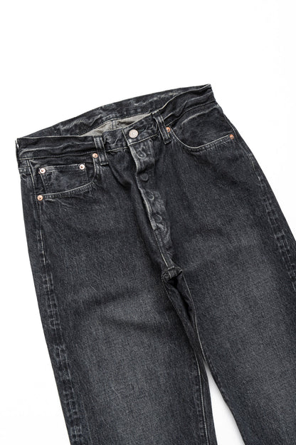 Sugar Cane SC42460H 14.25oz Black Denim 1947 Hard Wash Model Regular Straight