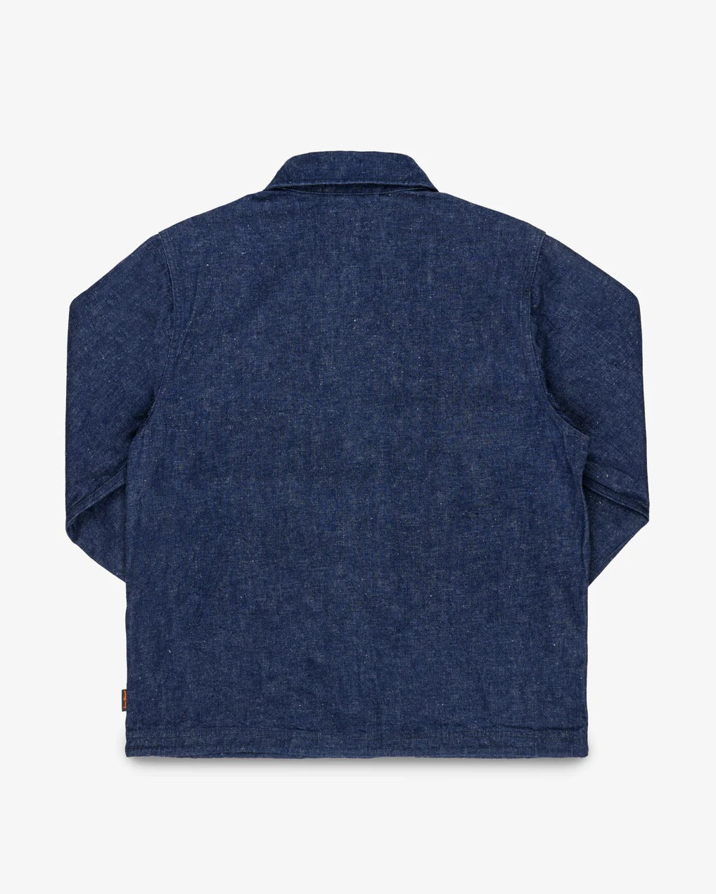 Iron Heart IHJ-161-IND 10oz Neppy Selvedge Denim Coach Jacket Indigo