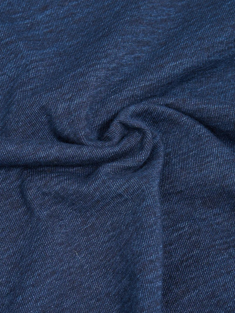 Pure Blue Japan LS-5011-D Indigo Dyed Long Sleeve T-Shirt