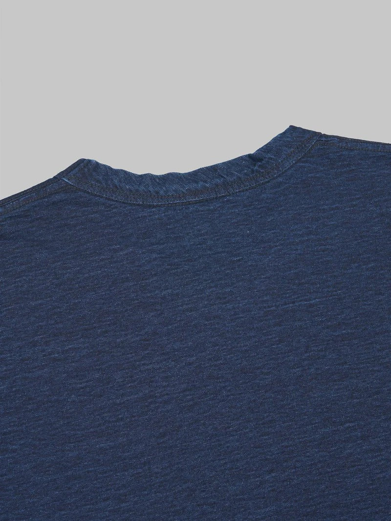 Pure Blue Japan LS-5011-D Indigo Dyed Long Sleeve T-Shirt