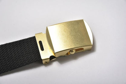 The Real Mccoys MA22017 Black Trouser Uniform Belt White