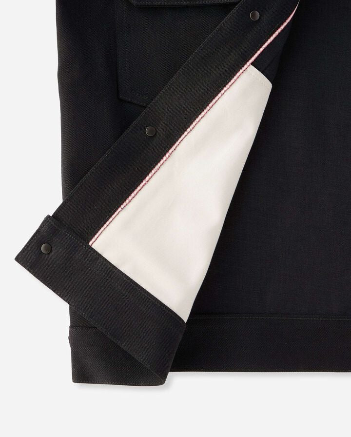 Momotaro MMGJ1002 BLK "STANDARD" BLACK TYPE 2 SELVEDGE JACKET