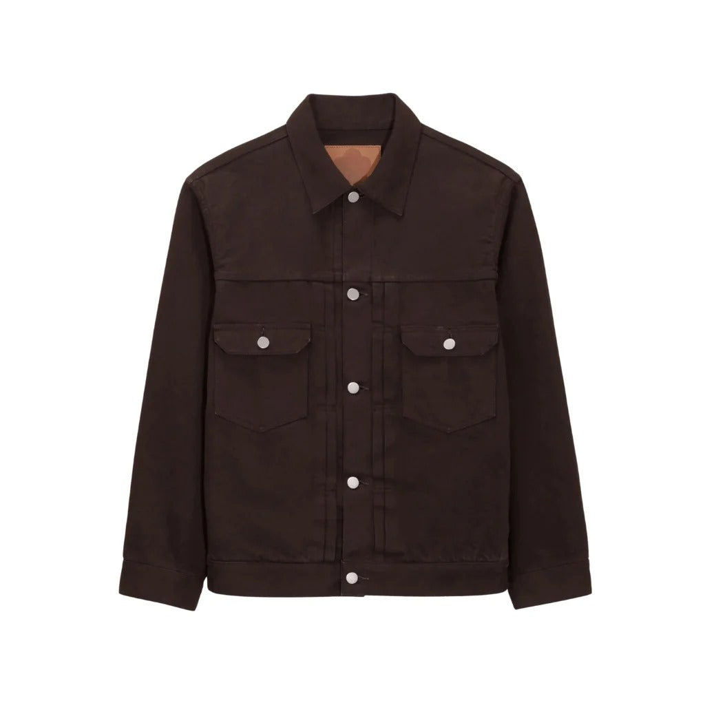 Momotaro MMGJ6000 BRN #002 DENIM JACKET - ONIGURUMI DYED