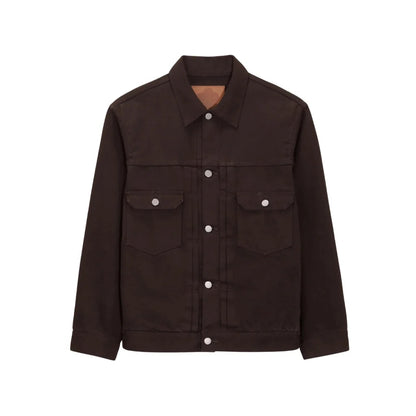 Momotaro MMGJ6000 BRN #002 DENIM JACKET - ONIGURUMI DYED