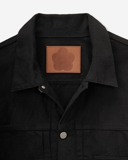 Momotaro MMGJ6001 BLK #001 DENIM JACKET - KYOTOMONTSUKI DYED