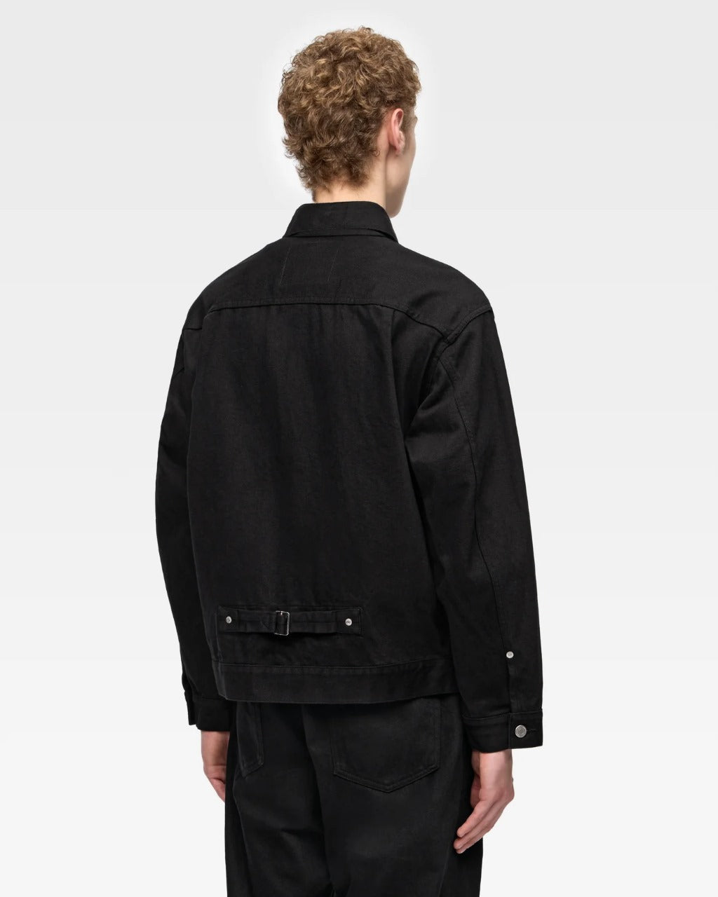 Momotaro MMGJ6001 BLK #001 DENIM JACKET - KYOTOMONTSUKI DYED