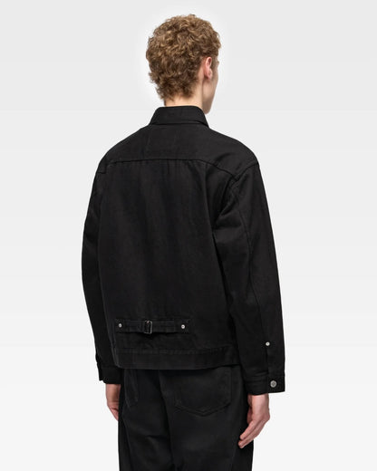Momotaro MMGJ6001 BLK #001 DENIM JACKET - KYOTOMONTSUKI DYED