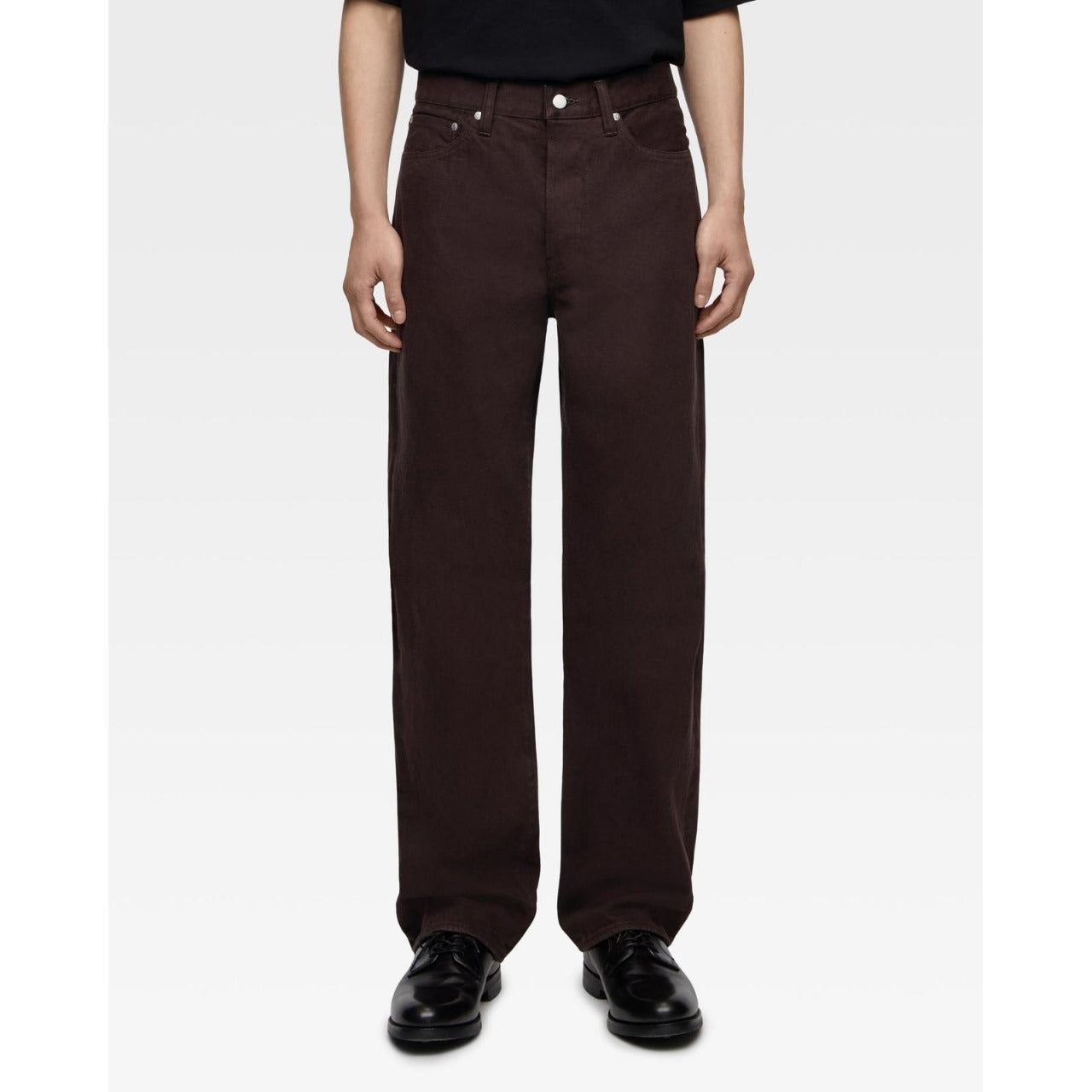 MOMOTARO JEANS MMJE6400 #400 WIDE - ONIGURUMI DYED BROWN